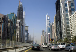 Skyscrapers along Sheikh Zayed Road