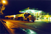 BP petrol station using the 1989-2001 logo