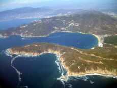 The bay of Acapulco, where Hasekura Tsunenaga landed.