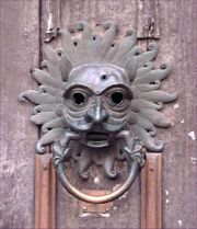 Durham Cathedral's famous Sanctuary Knocker on the North Door