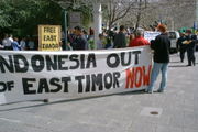 Demonstration for independence from Indonesia