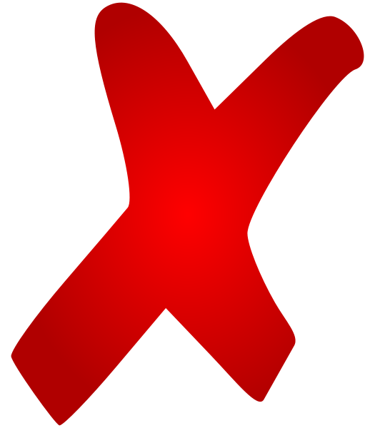 Image:X mark.svg