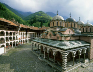 The Rila Monastery, founded in the 10th century is the largest and most historically and culturally important Eastern Orthodox monastery in Bulgaria