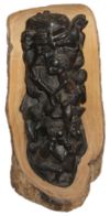 A sculpture in ebony (African art).