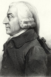 Adam Smith, generally regarded as the Father of Economics, author of An Inquiry into the Nature and Causes of the Wealth of Nations, commonly known as The Wealth of Nations.