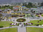Ciudad Mitad del Mundo; where the northern and southern hemisphere of the earth meet.