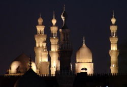 Cairo's unique city scape with its ancient mosques