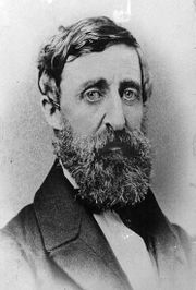 Henry David Thoreau, photograph published circa 1879