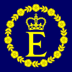 The Queen's personal flag, used when she is representing the Commonwealth