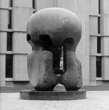 Nuclear Energy (1967) at the University of Chicago campus, designating the location of the world's first self-sustaining nuclear reaction