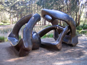 Hill Arches (1972-73) bronze, at the National Gallery of Australia.