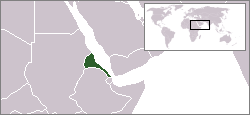 Location of Eritrea