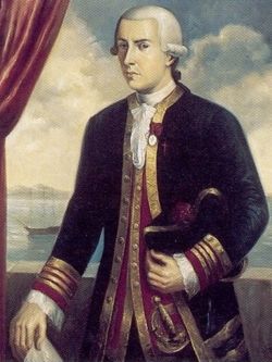 Captain Juan Francisco Bodega y Quadra, circa 1785.