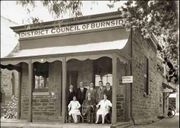 The Burnside District Council's old Chambers in 1928 (built 1869)