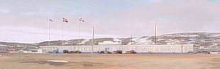 The Thule Air Base, established after World War II, is the northernmost base of the US Air Force.