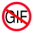 no GIFs