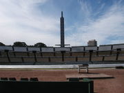 The Estadio Centenario, the location of the first World Cup final in 1930 in Montevideo, Uruguay