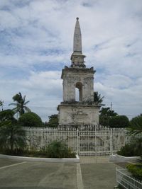 Monument in Lapu-Lapu City that marks the site where Magellan was reportedly killed