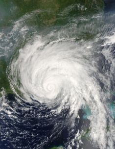 Hurricane Dennis on July 10, 2005 at 1615 UTC.