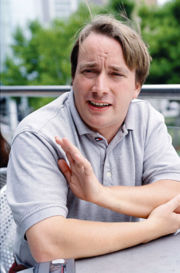 Linus Torvalds, a famous Finnish software engineer.