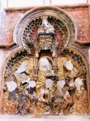 Statues in the Cathedral of Saint Martin, Utrecht, affected by 16th century iconoclasm[1] 