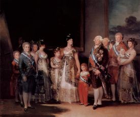 Francisco Goya. The Family of Charles IV (1800)