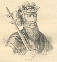 Edward III depicted in Cassell's History of England (1902)