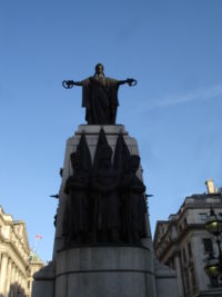 Crimea War Memorial near Regent St, St. James's Park, London