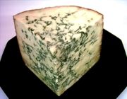 Stilton cheese veined with Penicillium roqueforti