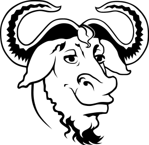 The GNU logo, drawn by Etienne Suvasa