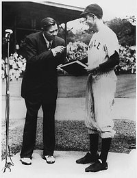 George H. W. Bush met Babe Ruth as a student at Yale.