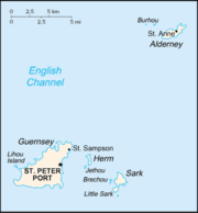 St. Peter Port, where Brock was born