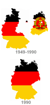 The Federal Republic of Germany (West Germany) and the German Democratic Republic (East Germany)