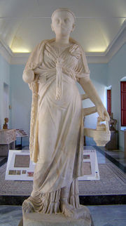 Priestess of Isis, Roman statue 2nd Century C.E.