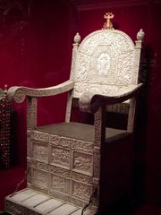 Ivory throne of Ivan the Terrible.