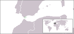 Location of Gibraltar