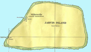 Map of Jarvis Island