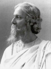 Rabindranath Tagore, the first Asian Nobel laureate.