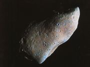 951 Gaspra, the first asteroid to be imaged in close up.