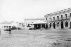 Construction of builidings in Asunción, 1892