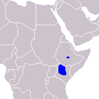 Distribution of Equus grevyi