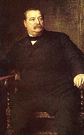 Official White House portrait of Grover Cleveland