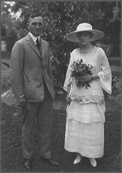 The Trumans' wedding day  June 28, 1919