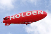 Because of its low density, helium is the gas of choice to fill airships such as the Holden Airship