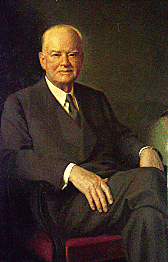 Hoover's official White House portrait