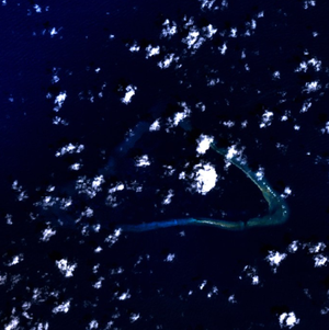 Kingman Reef—NASA NLT Landsat 7 (Visible Color)