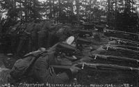 Norwegian soldiers in 1905, armed with the Krag-Jørgensen