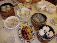 Dimsum breakfast in Hong Kong