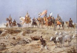The arrival of the Magyars at the Carpathian Basin