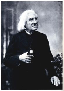 Franz Liszt, prominent Hungarian composer